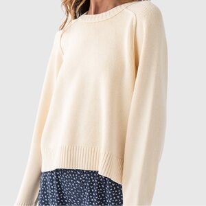 Spring Street Pullover in Banana Cream